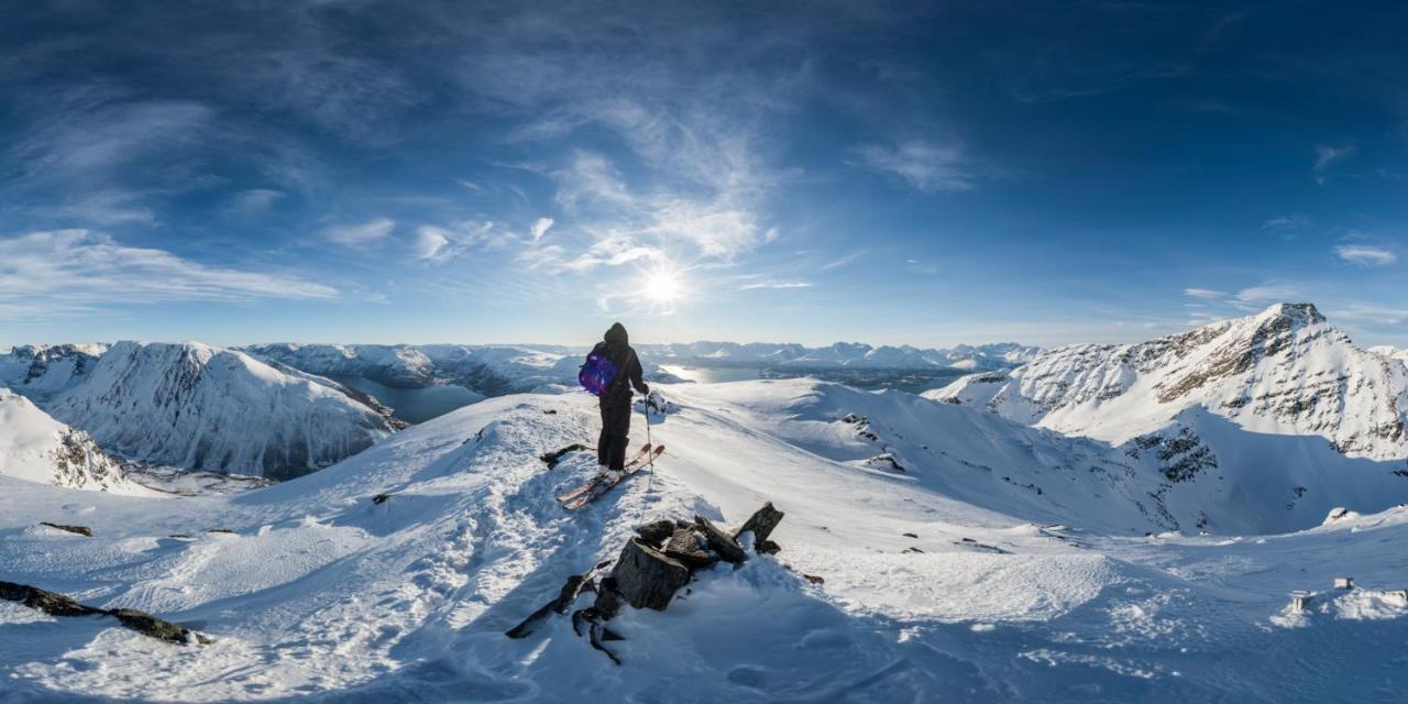 Manndalen Sjobuer Villa Samuelsberg Exteriör bild