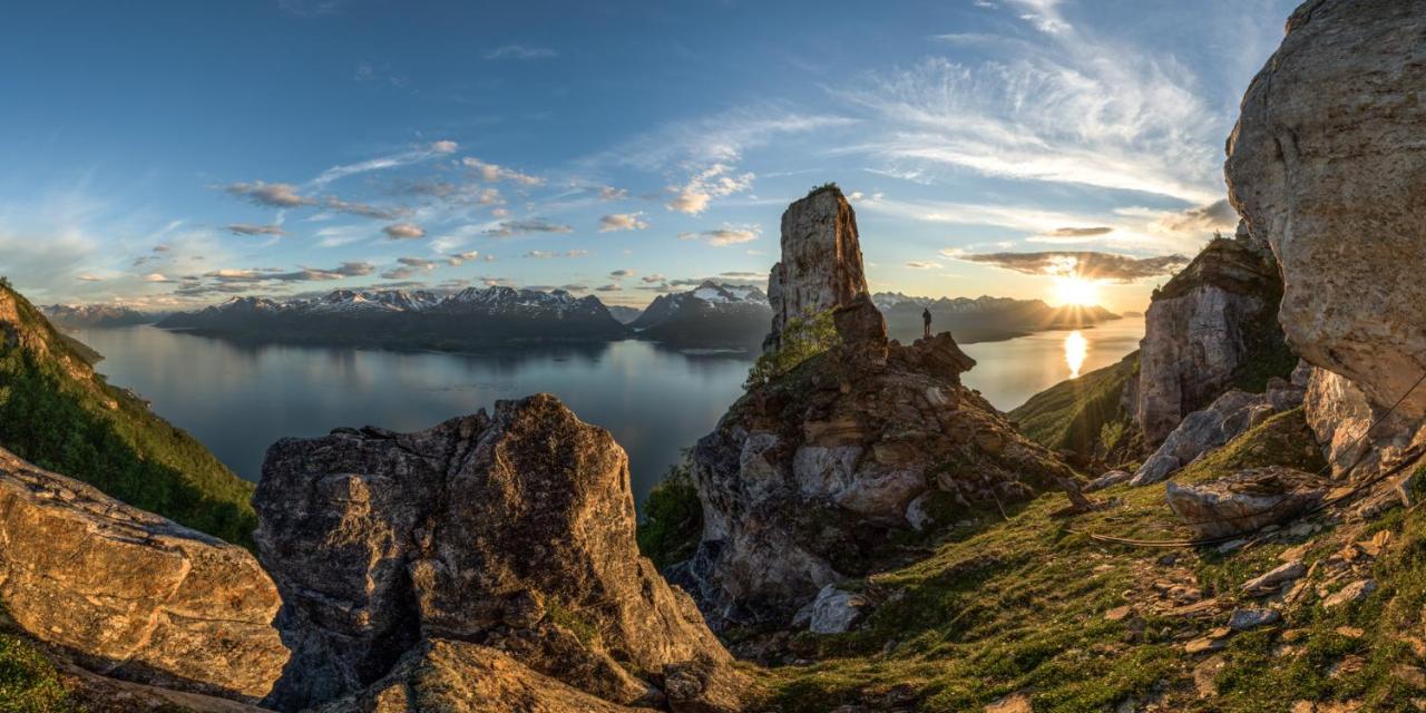 Manndalen Sjobuer Villa Samuelsberg Exteriör bild